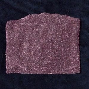 Glitter tube top